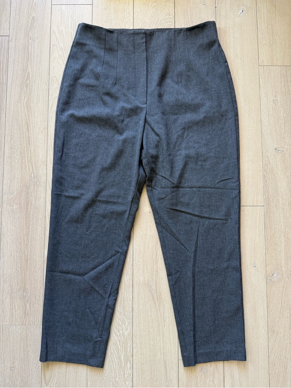 Abercrombie & Fitch Classic High-Waist Tapered Leg Pants Gray Women’s Size 31R
